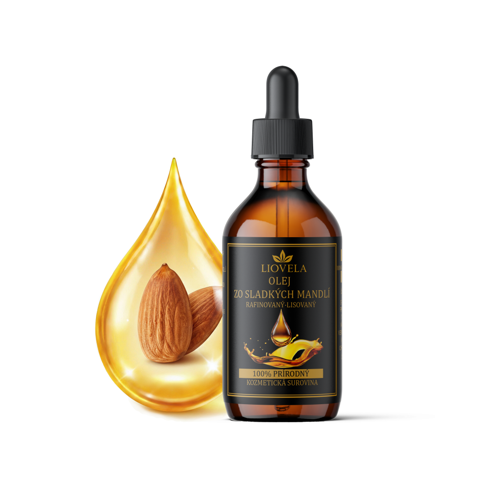 Sweet Almond Oil Refined Pressed | RAW Cosmetic Oil | LIOVELA
