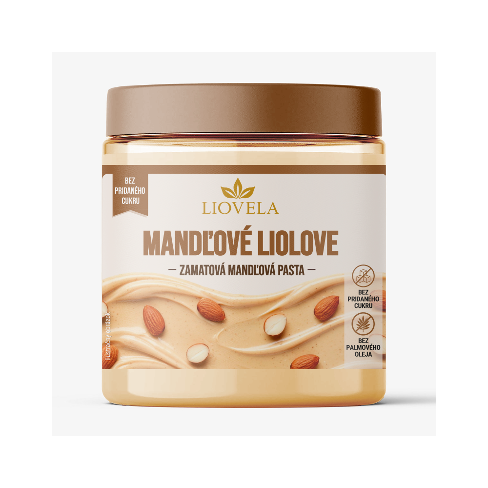 Mandelcreme Liolove | Feiner Nussaufstrich | LIOVELA