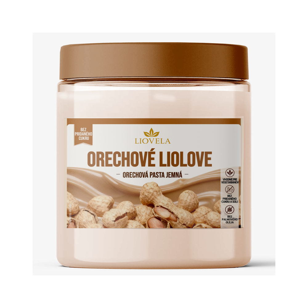 Masło Orzechowe Smooth LioLove | Kremowe | LIOVELA