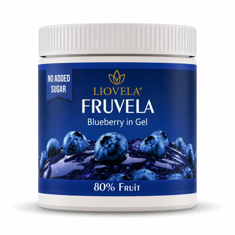 Liovela Fruvela Borówka | Owoce w Żelu Bez Cukru
