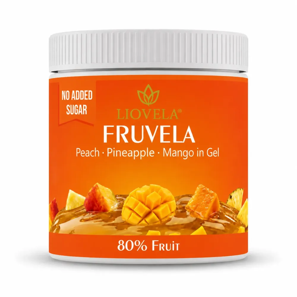 Liovela Fruvela Tropikalny Mix Brzoskwinia Ananas Mango Bez Cukru