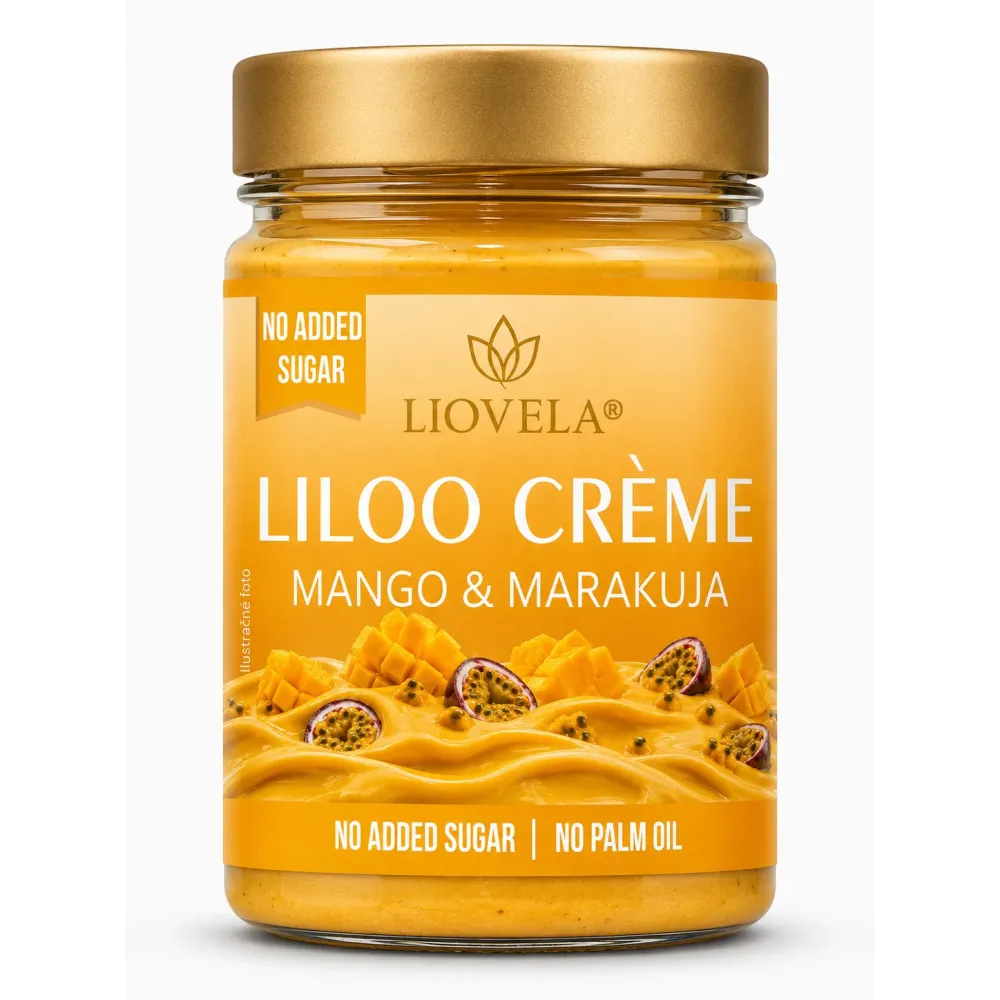 Liloo Crème Mango Marakuja Bez Cukru | Exotický Krém LIOVELA