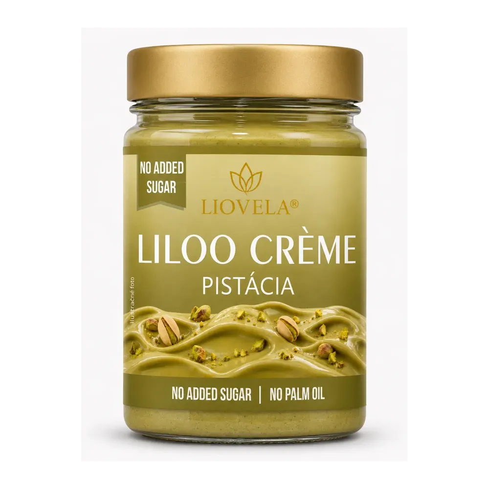 Liloo Crème Pistácie Bez Cukru | Pistáciový Krém LIOVELA