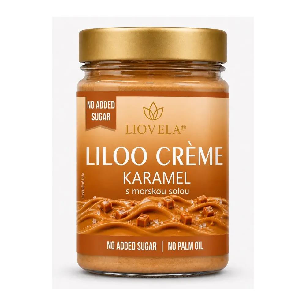Liloo Crème Karamel Bez Cukru | Karamelový Krém LIOVELA