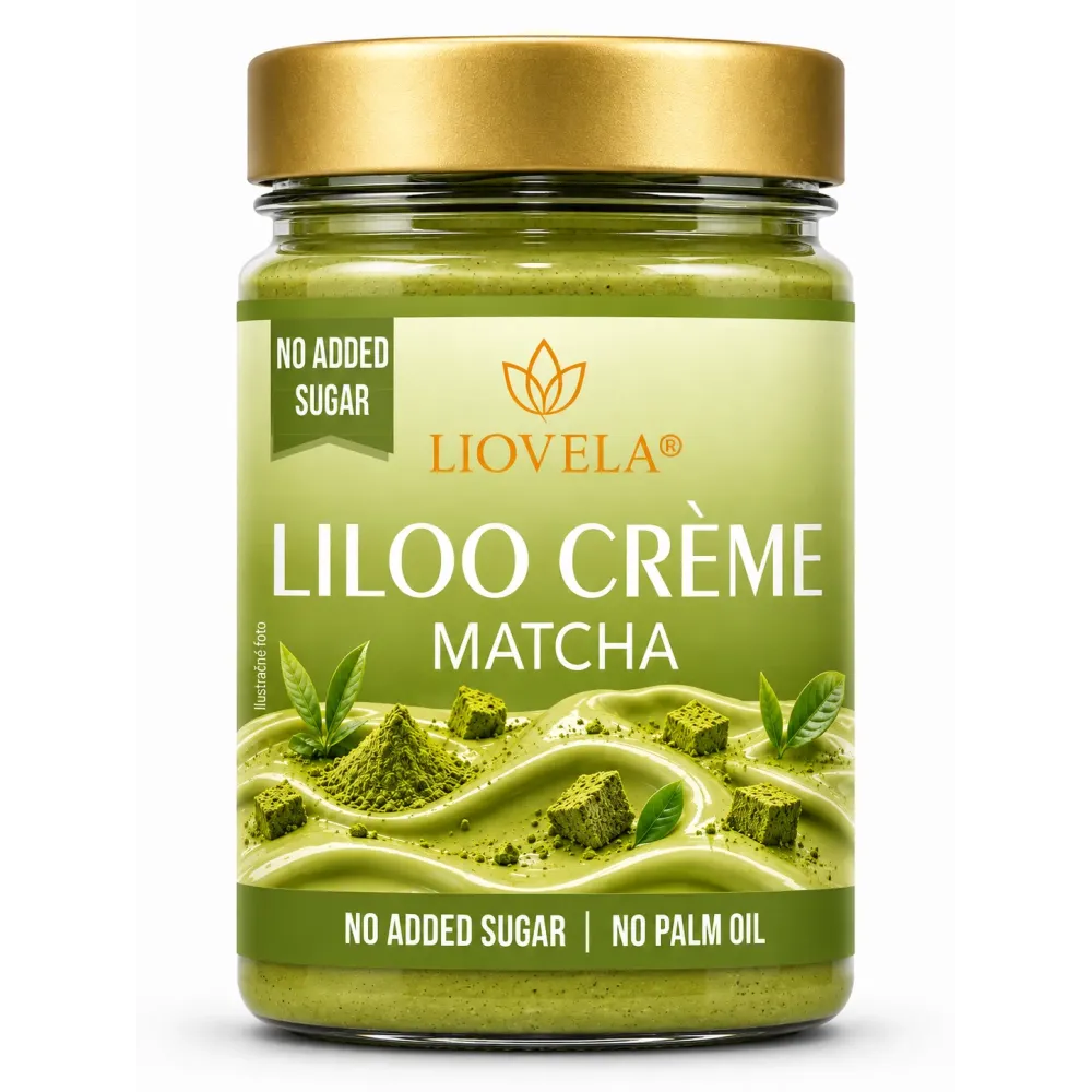 Liloo Crème Matcha Bez Cukru | Krém s Matchou LIOVELA
