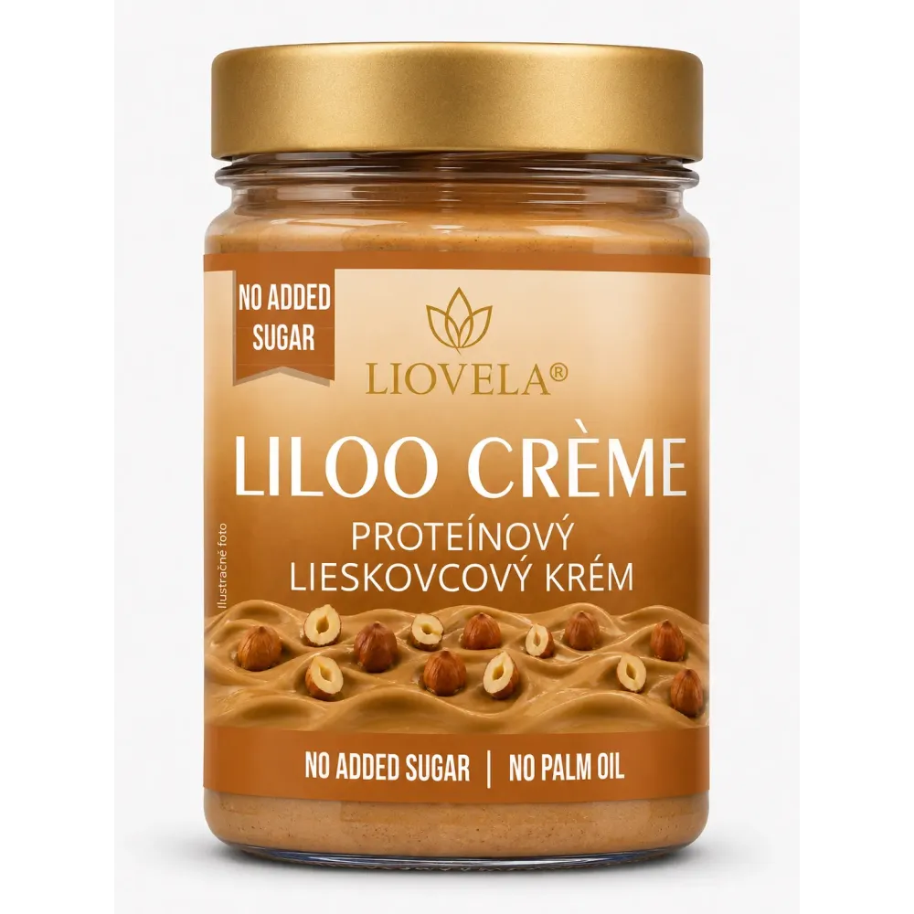 Liloo Crème Protein Haselnuss Ohne Zucker | LIOVELA Creme