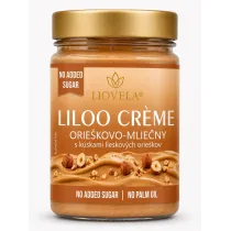 Liloo Crème Milk Hazelnut with Hazelnut Pieces | LIOVELA Cream