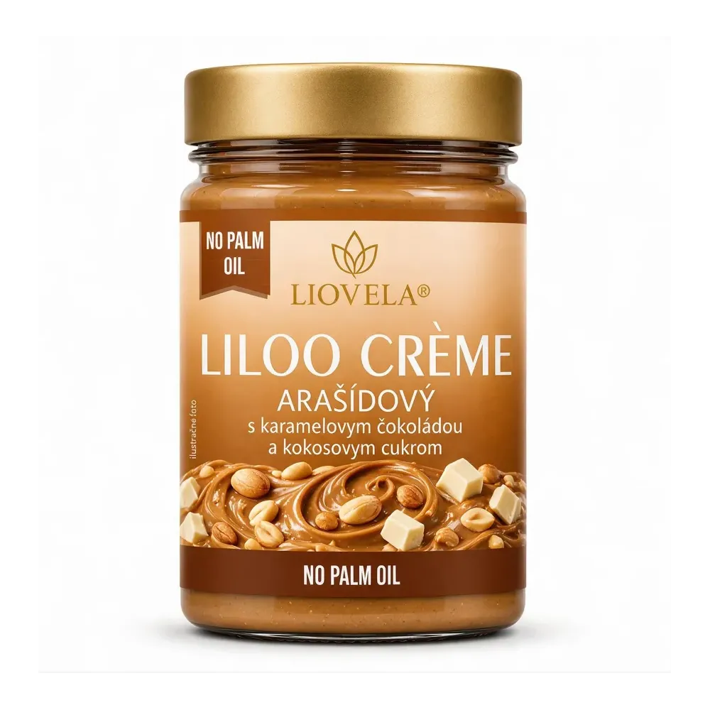 Erdnussbutter mit Karamellschokolade, Liloo Crème | Liovela