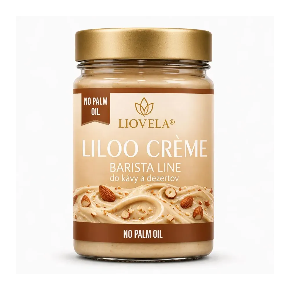 Almond spread for coffee Barista Line, Liloo Crème | Liovela