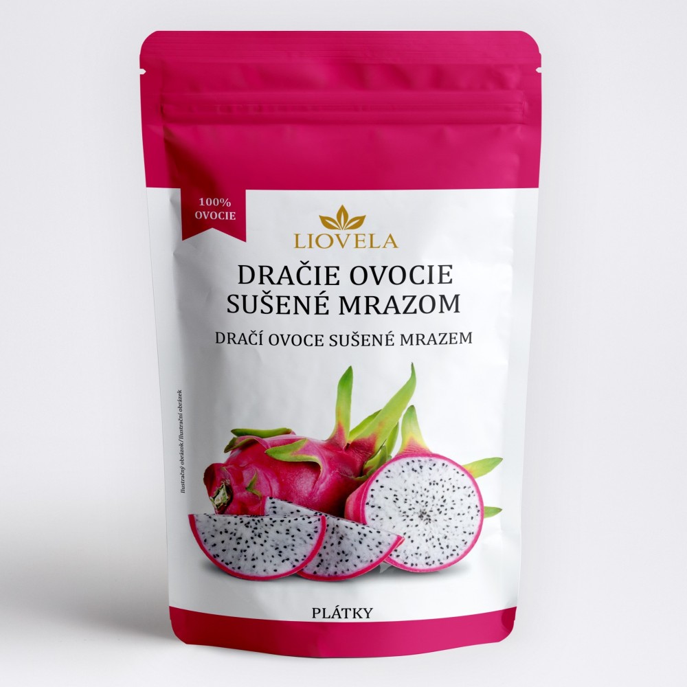 Mrazom Sušené Dračie Ovocie (Pitahaya) – 100% Prírodné | Liovela