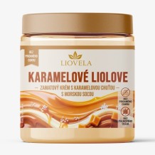Caramel Sea Salt Cream No Sugar KETO 300g | LIOVELA