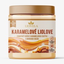 Caramel Sea Salt Cream No Sugar KETO 300g | LIOVELA