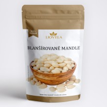 Blanšírované Mandle – Lúpané 100% Prírodné | Liovela