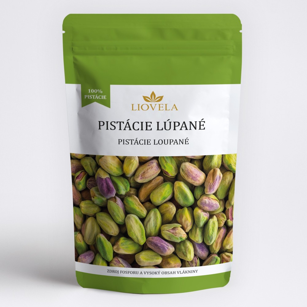 Pistácie Loupané – Prémiové 100% Přírodní | Liovela
