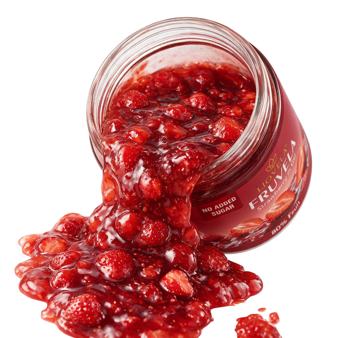 Fruvela Jahoda v géli