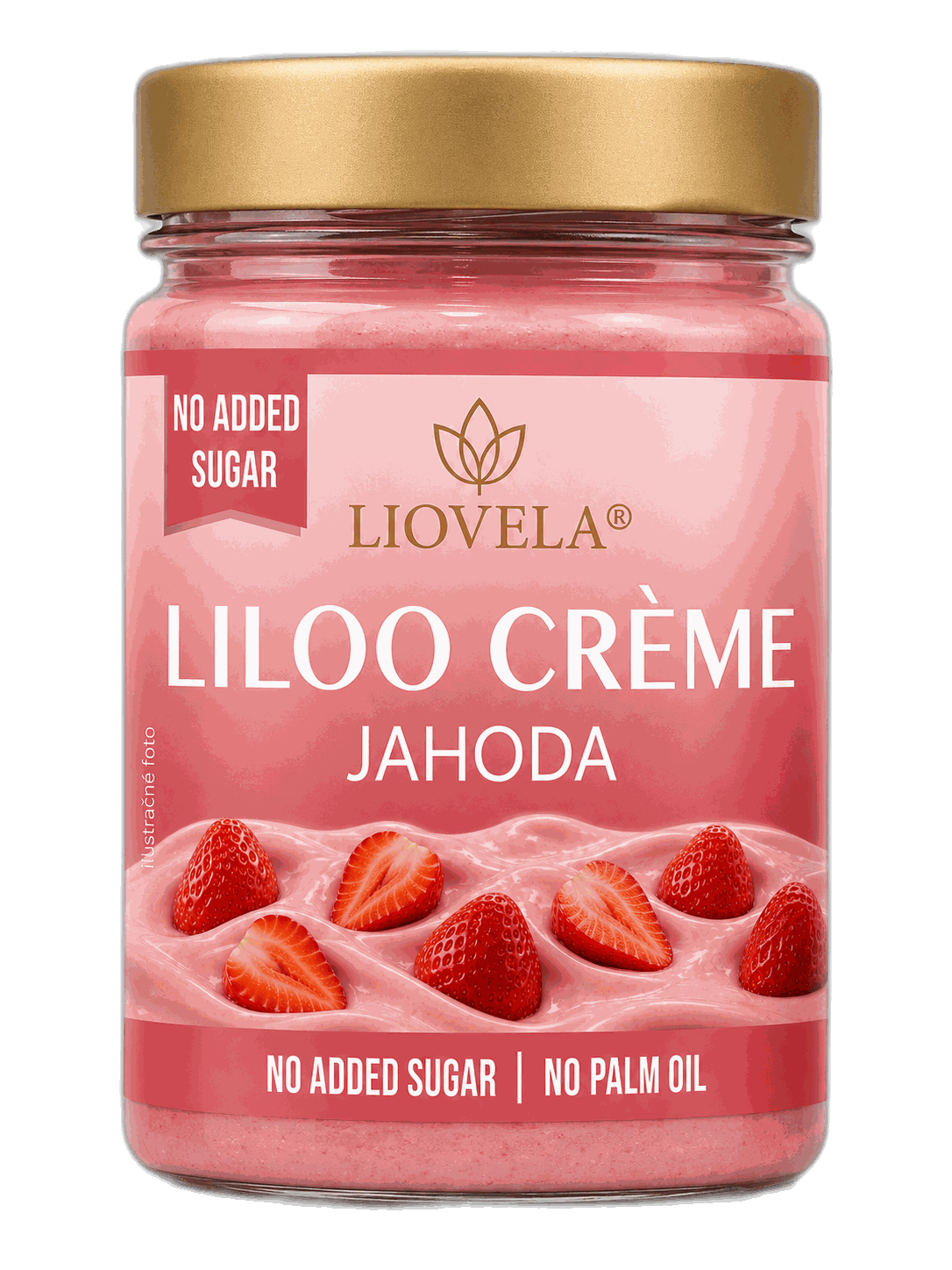 Liloo Crème Jahoda - pohár