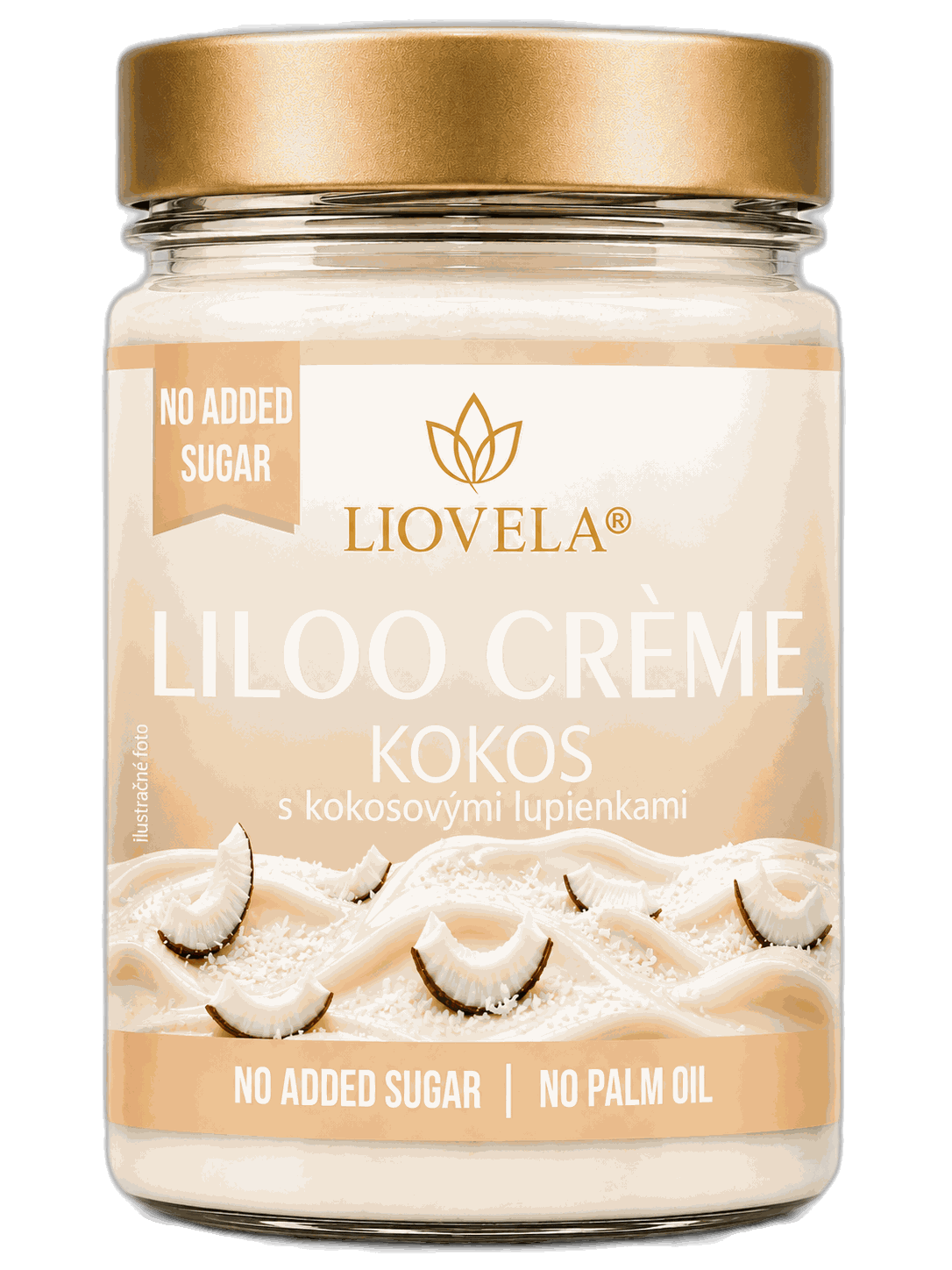 Liloo Crème Kokos - pohár