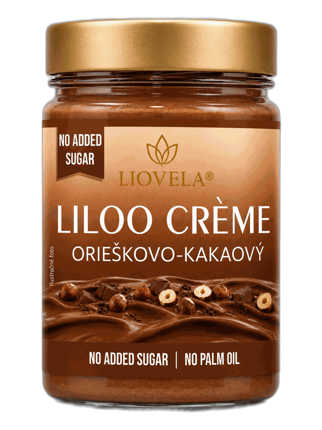 Liloo Crème Orieškovo-Kakaový - pohár