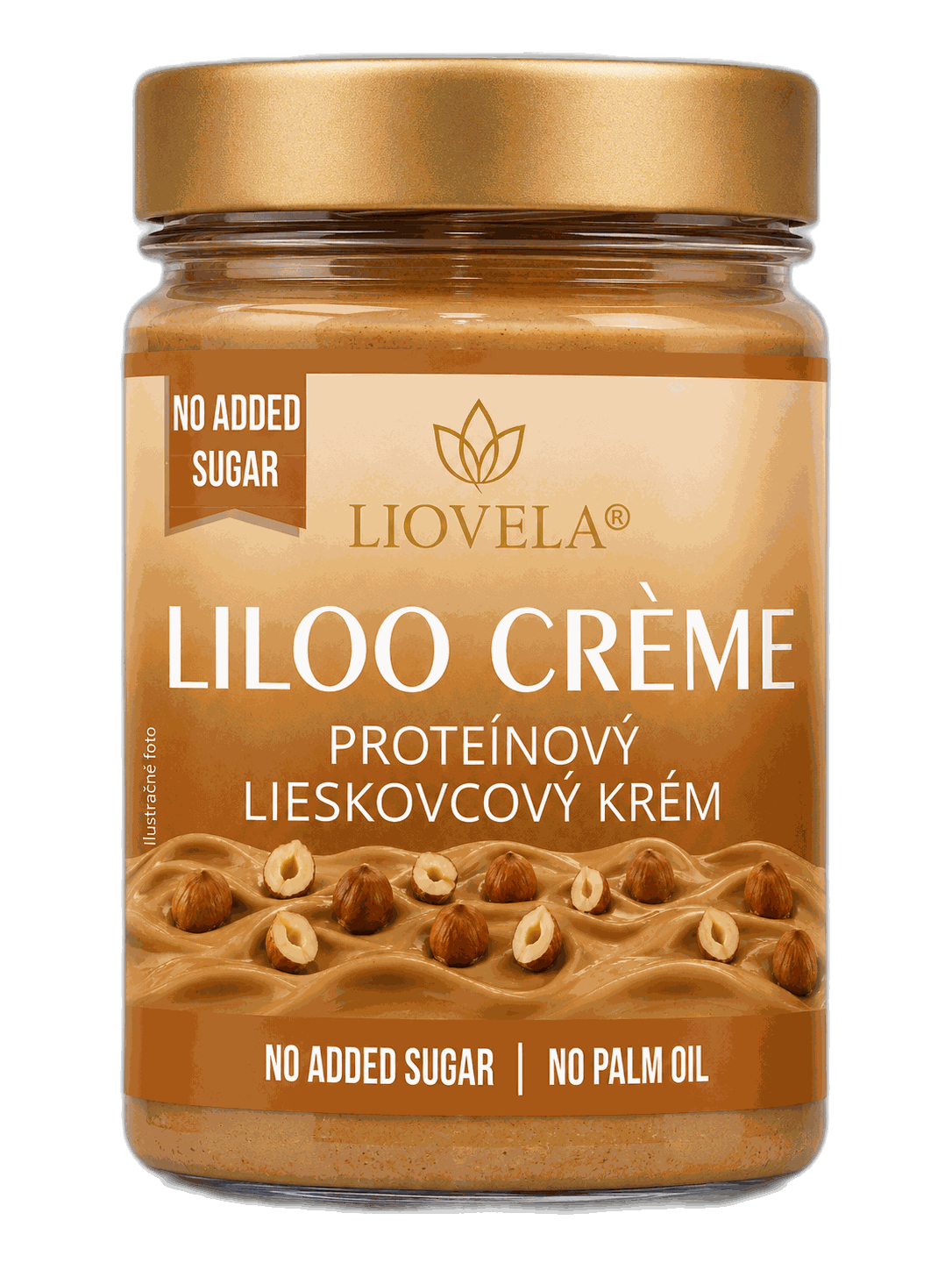 Liloo Crème Proteínový Lieskovcový Krém - pohár