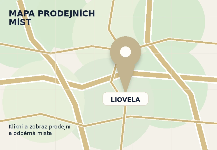Mapa prodejních míst