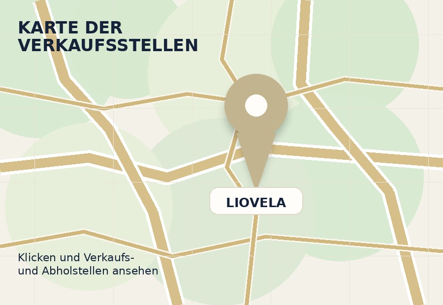 Karte der Verkaufsstellen