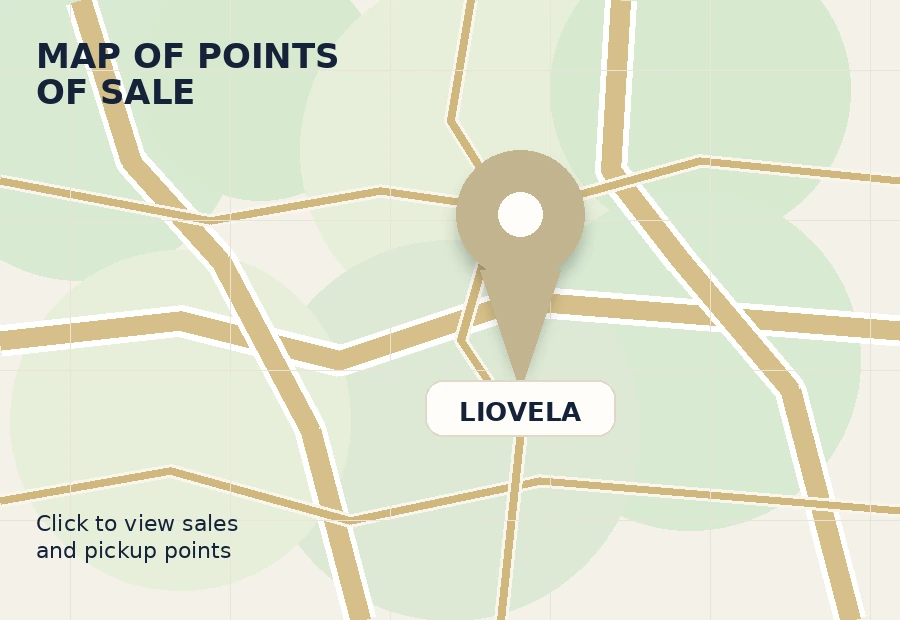 Map of points of sale